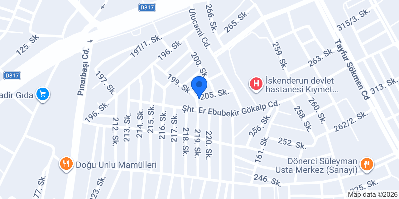 Yudum Market konumu