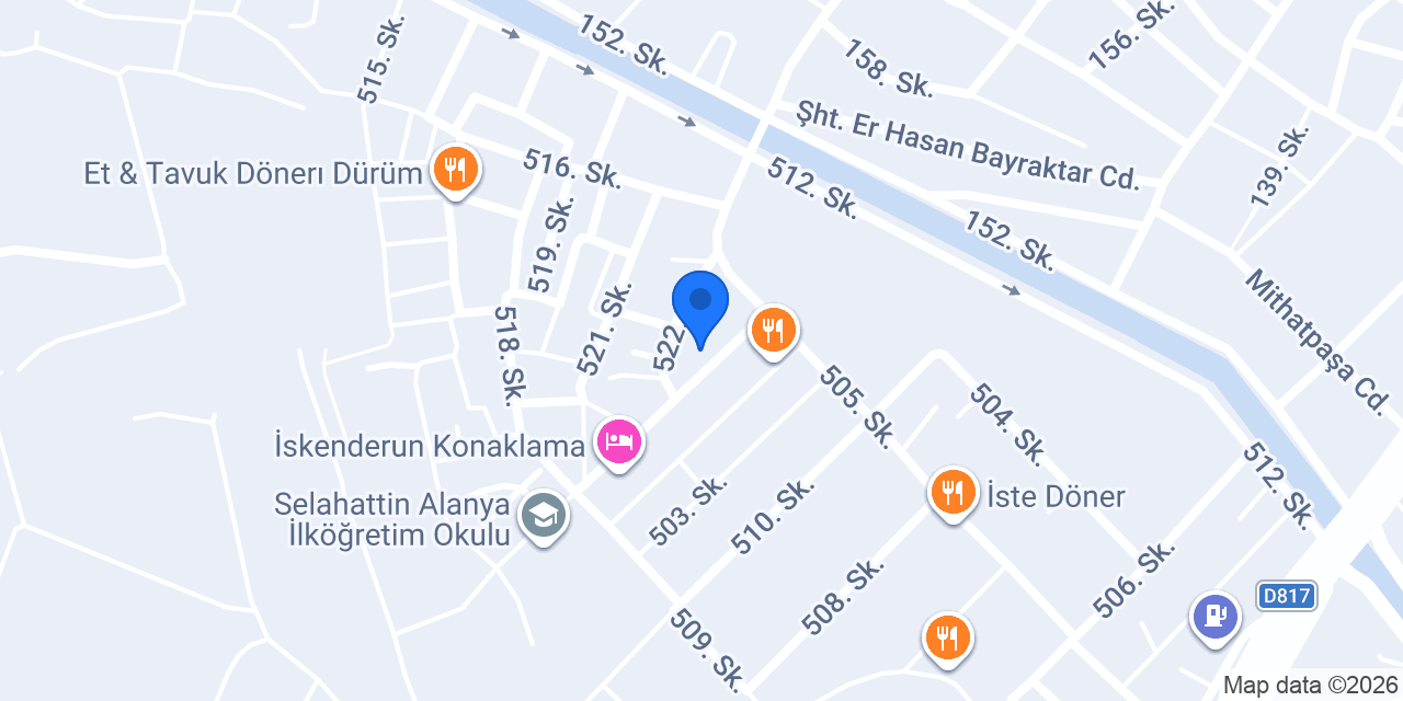 MİDYAT MARKET konumu