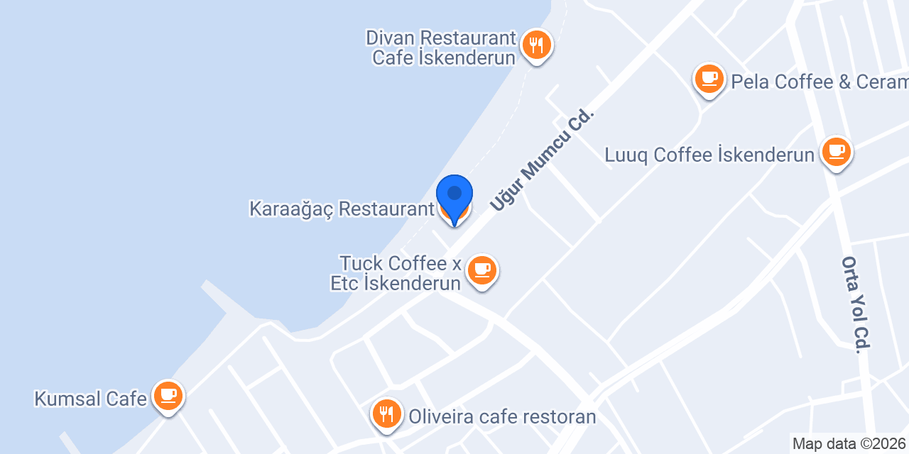 Karaağaç Restaurant konumu