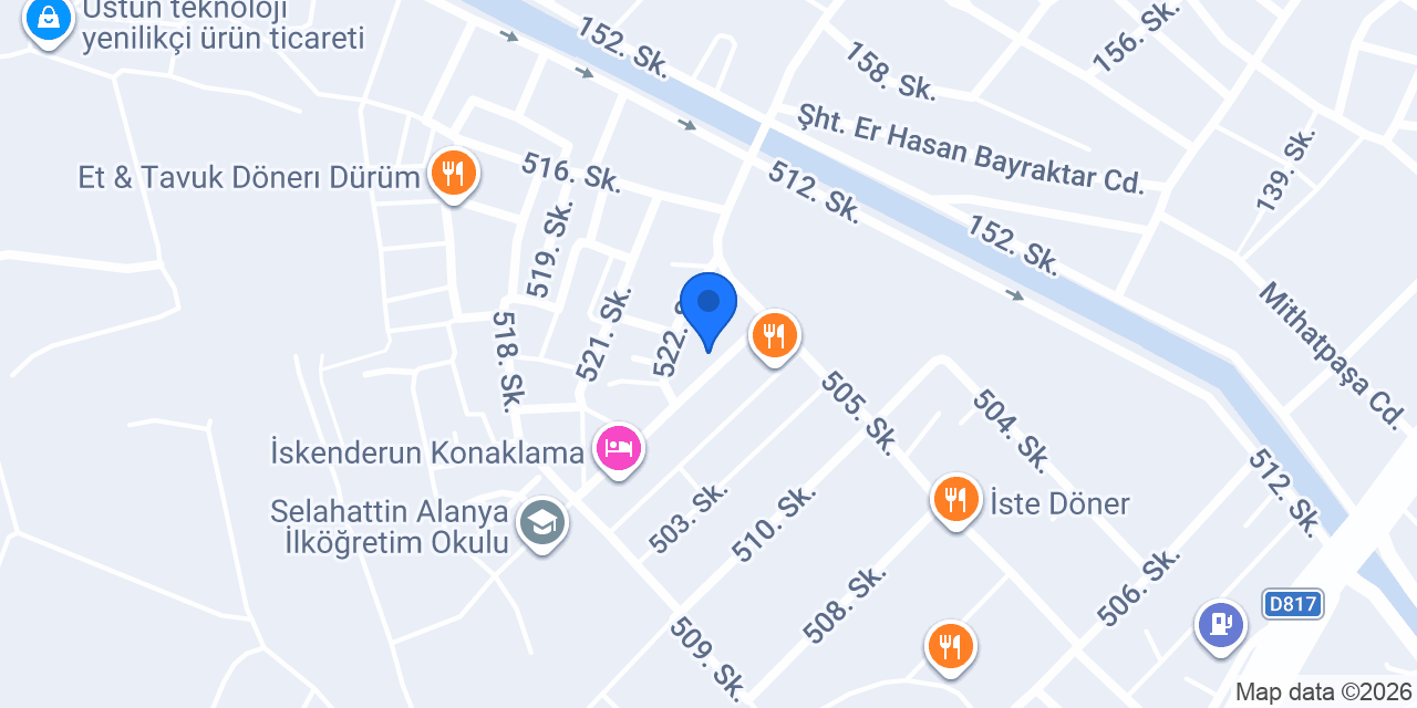 Güleryüz Pide Fırını konumu