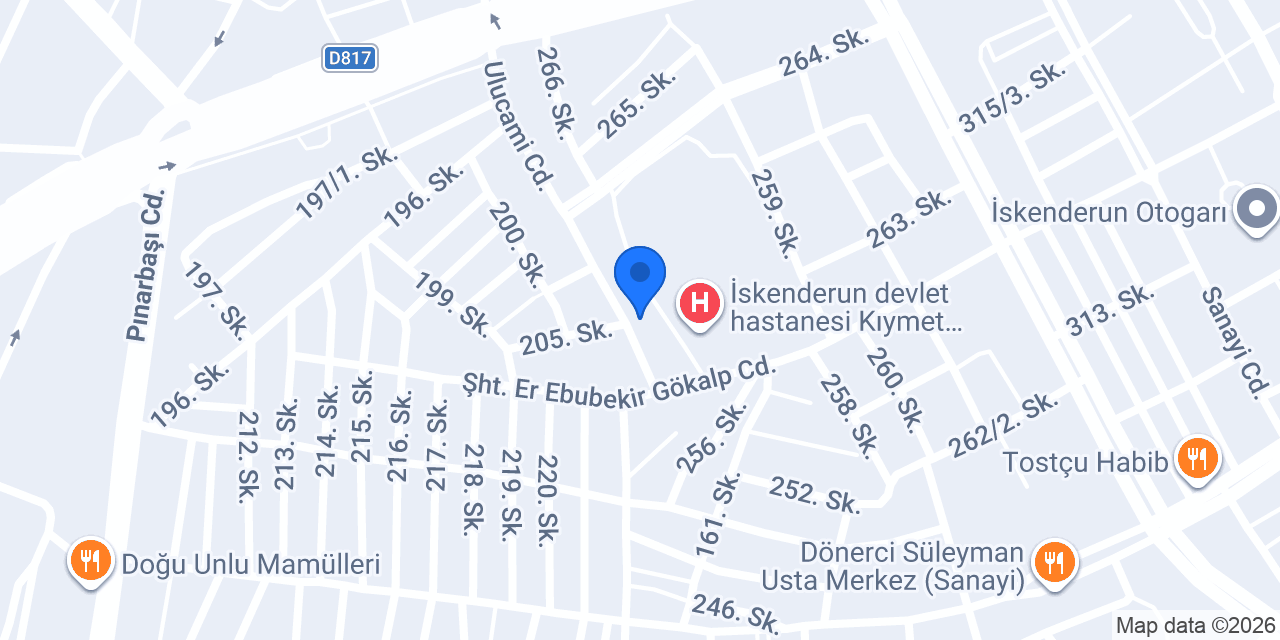 Ptt-körfez Devlet Hastanesi Şubesi konumu
