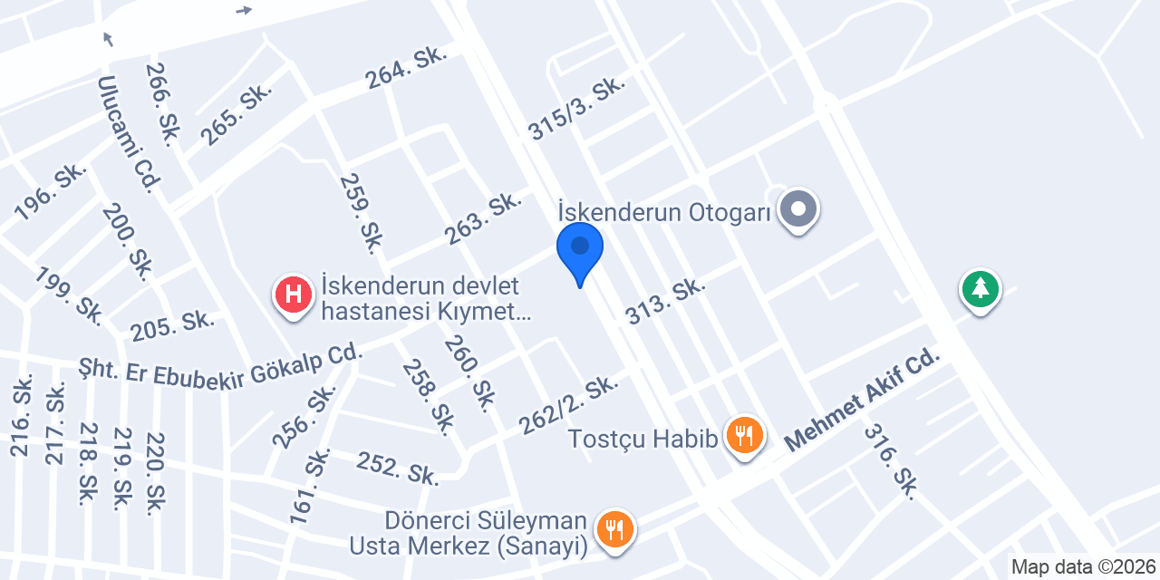 Captain Döner konumu