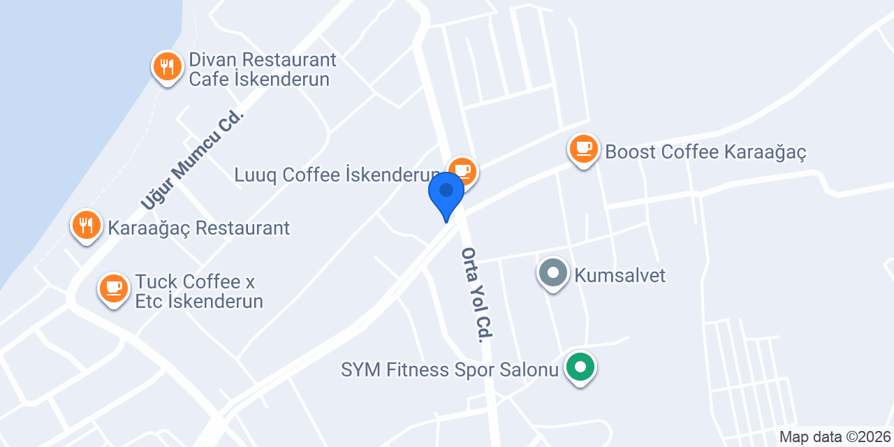 TAM Finans - İskenderun Şubesi konumu
