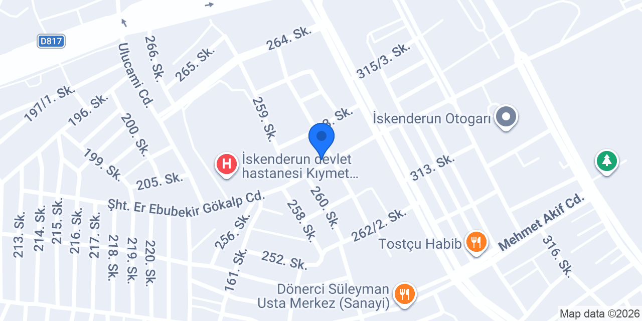 Çakıcı Motor konumu