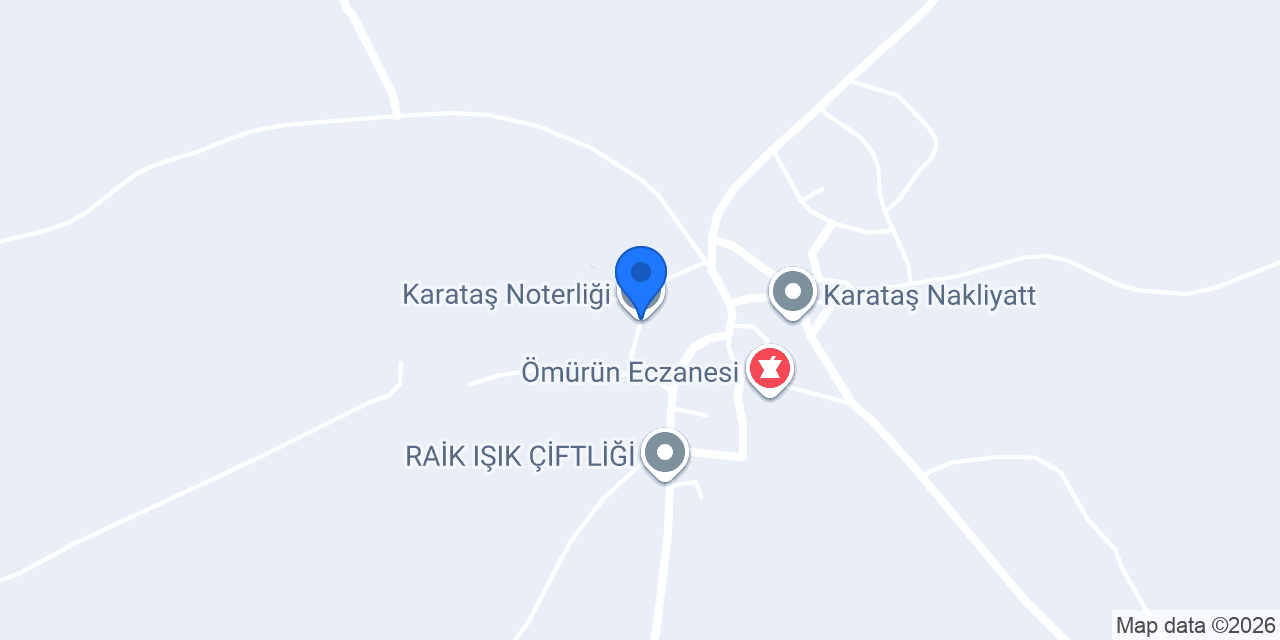 Karataş Noterliği konumu