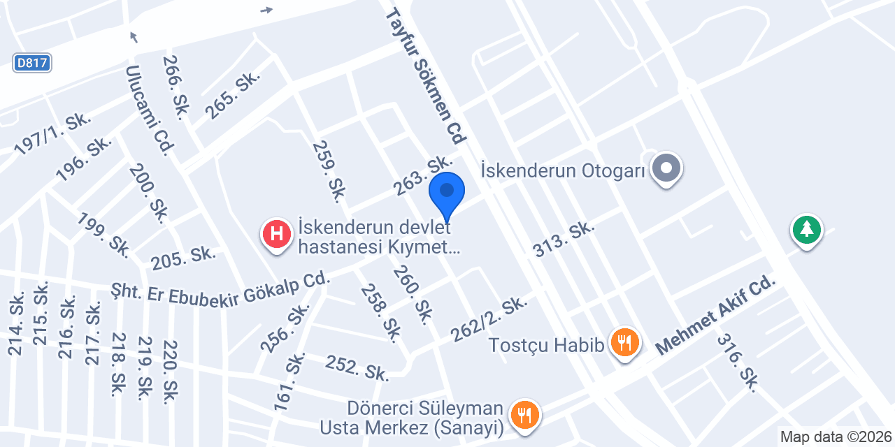 Pekdemir Gıda konumu