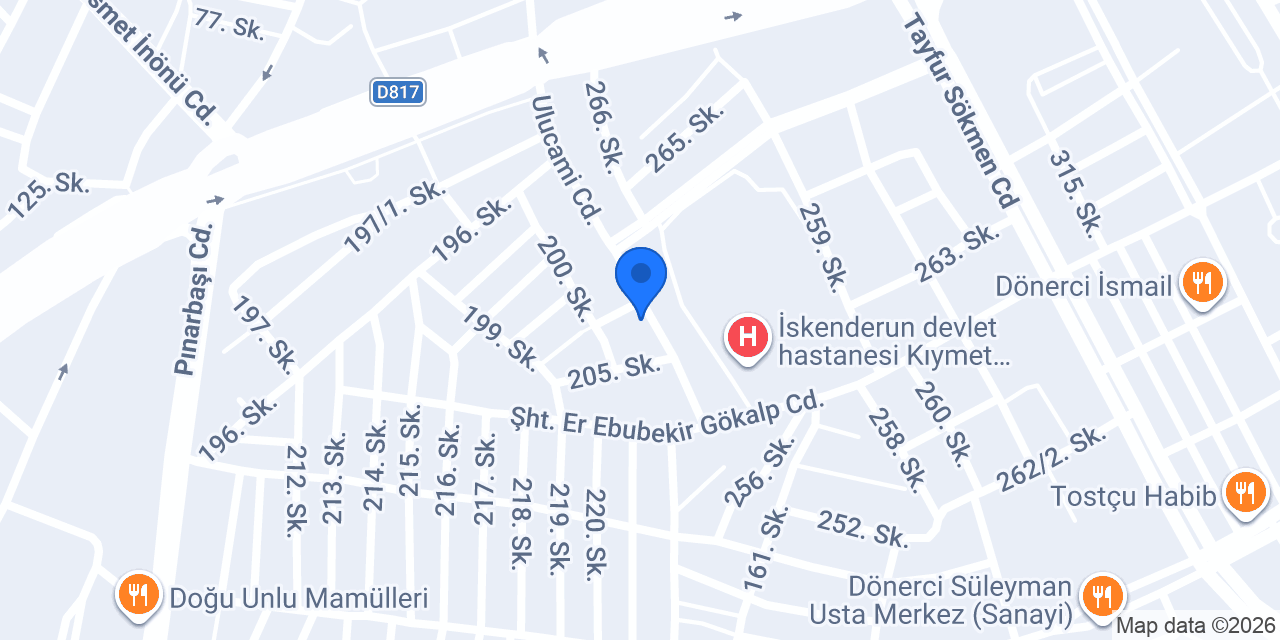 Keskin Yapı Marshall Boya konumu