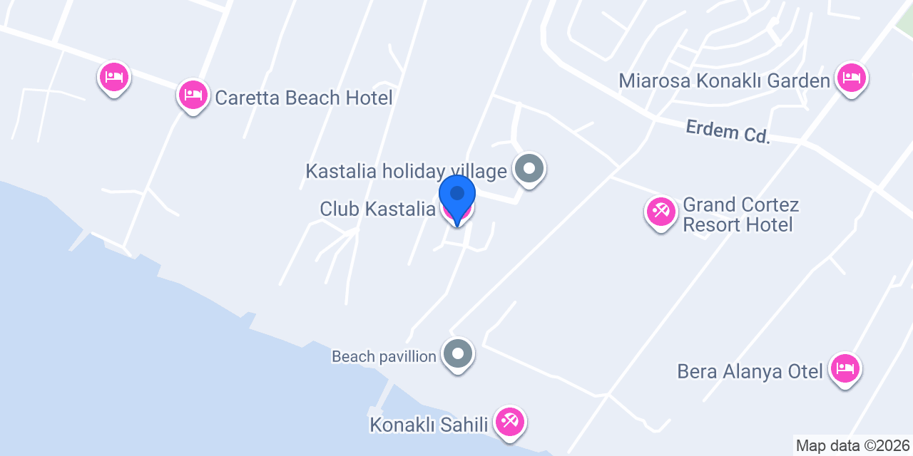 Club Kastalia konumu