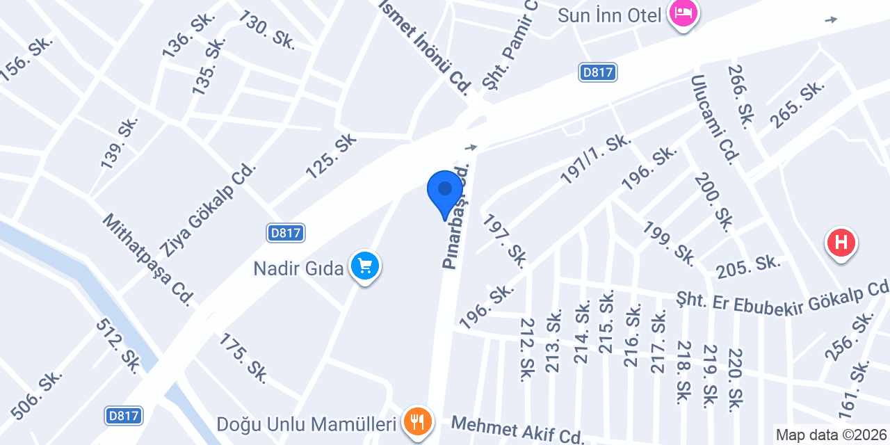 Kızılay-İskenderun Şubesi konumu