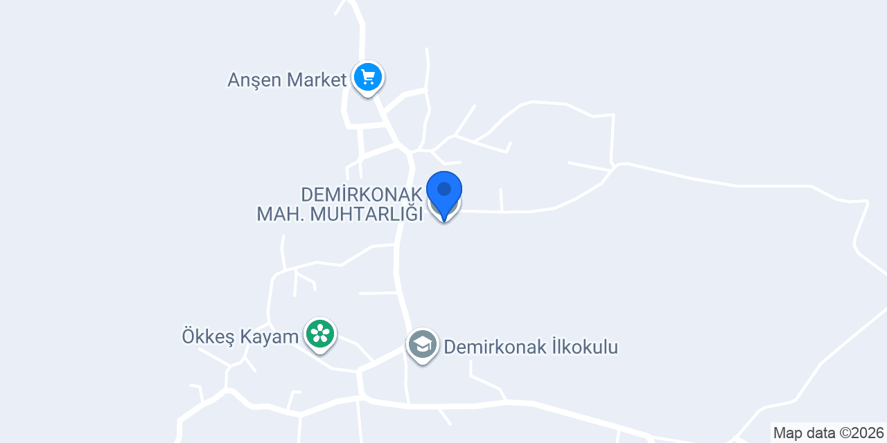 DEMİRKONAK MAH. MUHTARLIĞI konumu