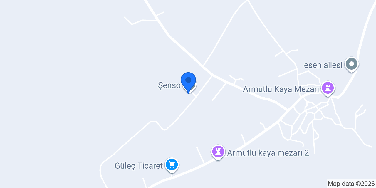 Şenso konumu