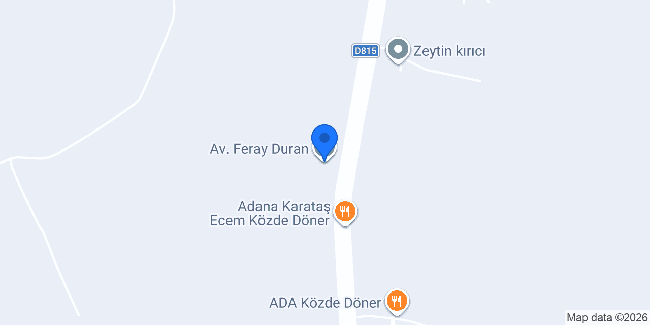 Av. Feray Duran konumu