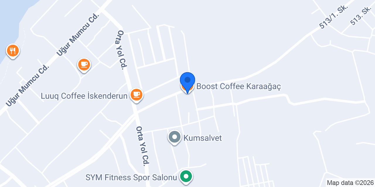 Boost Coffee Karaağaç konumu