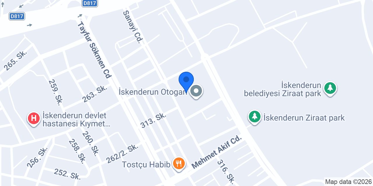 Jet turizm iskenderun otogar konumu