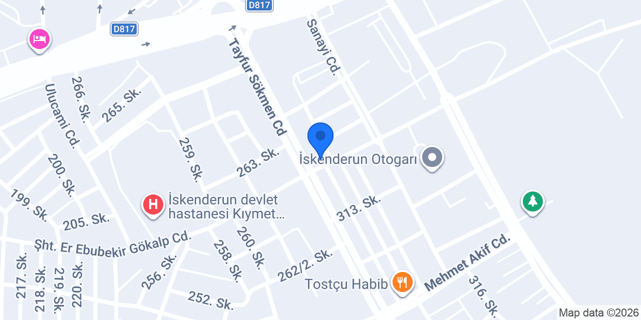 Belli Otomotiv konumu