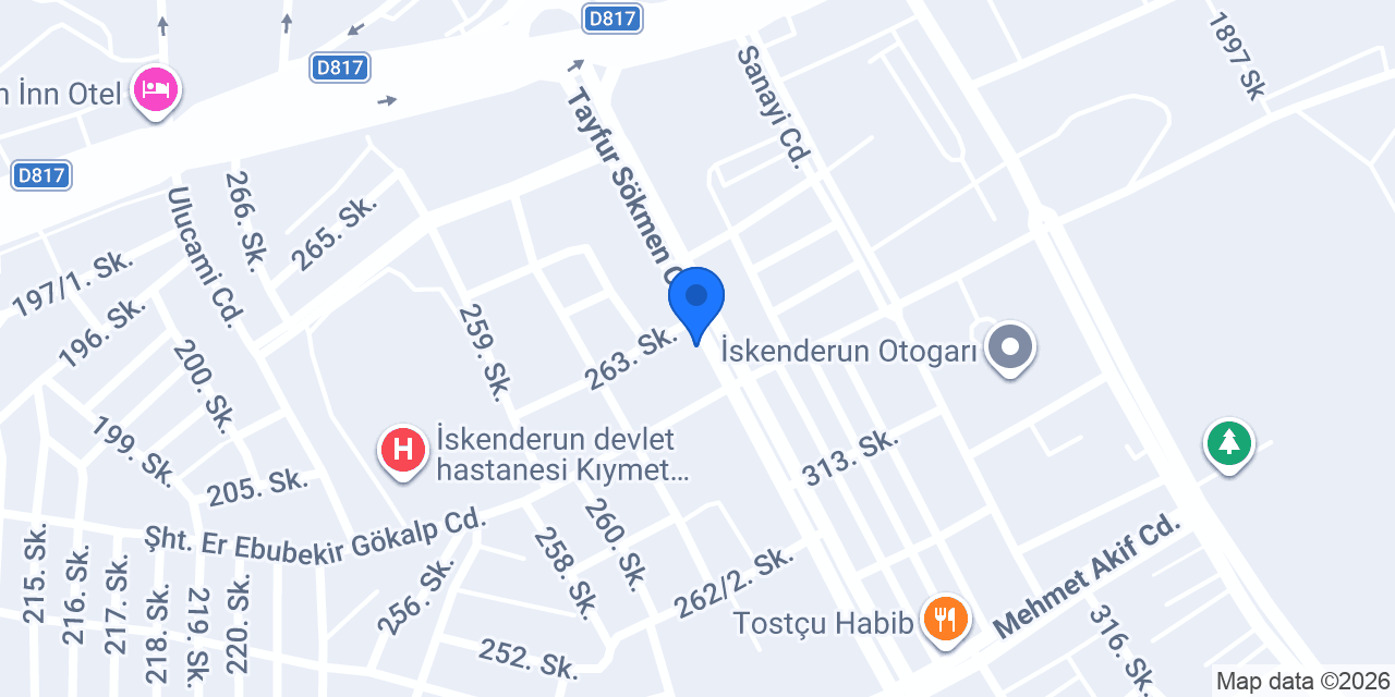 Bozdoğan Oto Aksesuar konumu