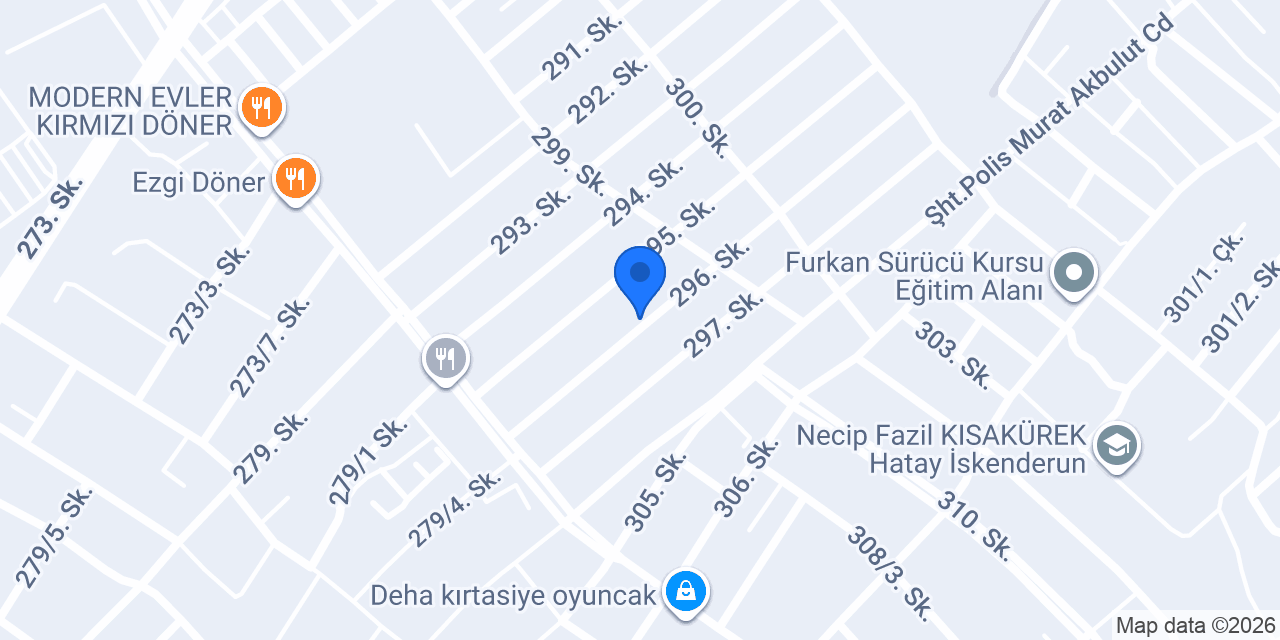 Alkshan GIDA konumu