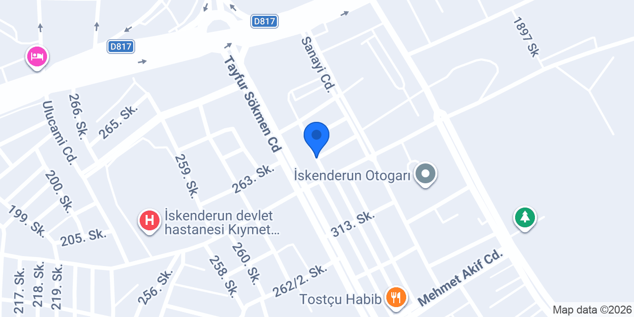 Mavi yapı inşaat konumu