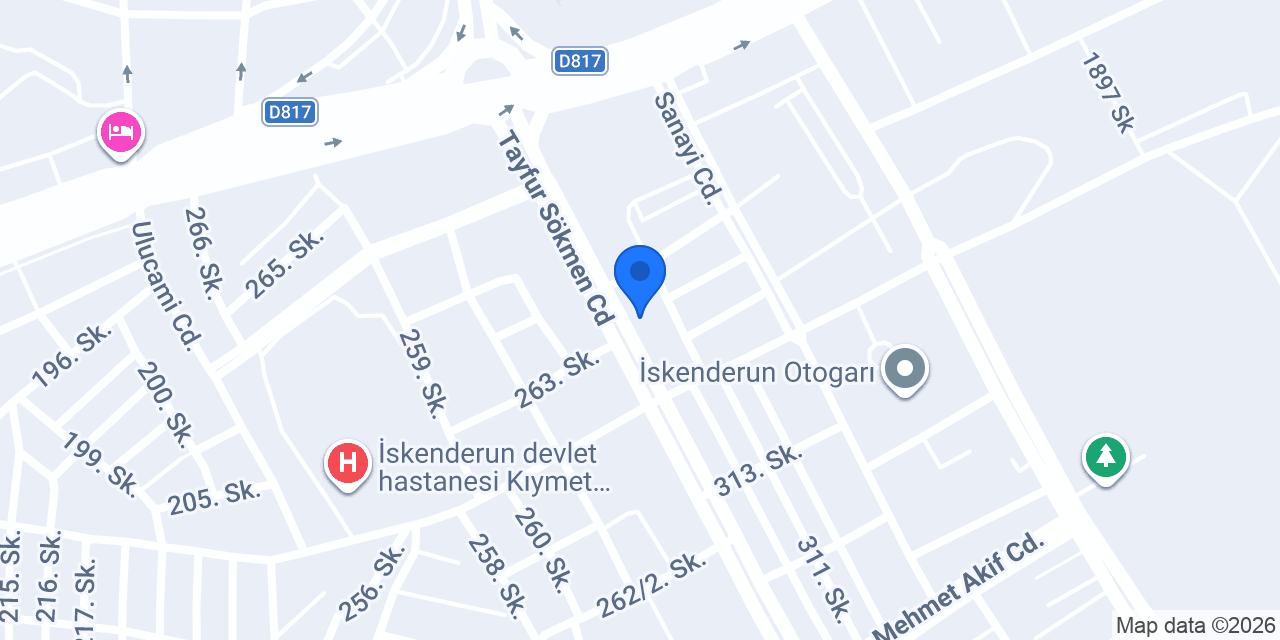 Körfez/İskenderun konumu
