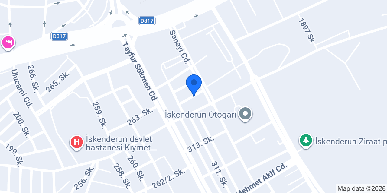 ELMAS OTO ELEKTIRIK konumu