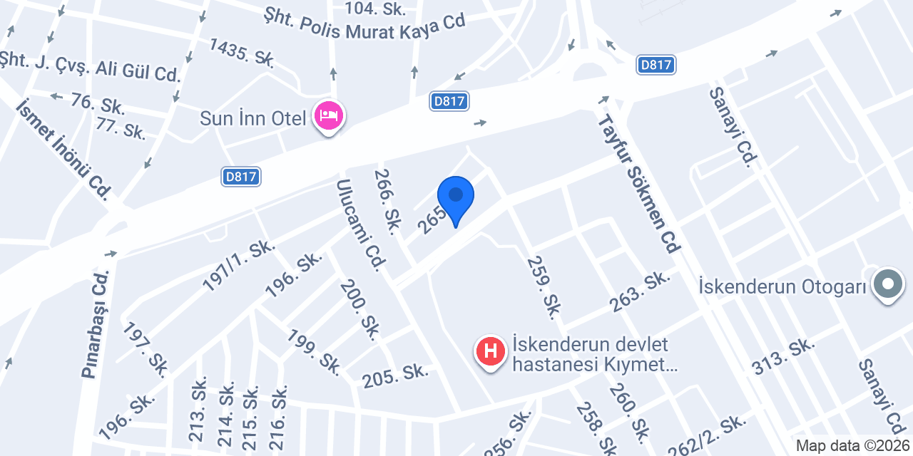 Hayat Eczanesi konumu