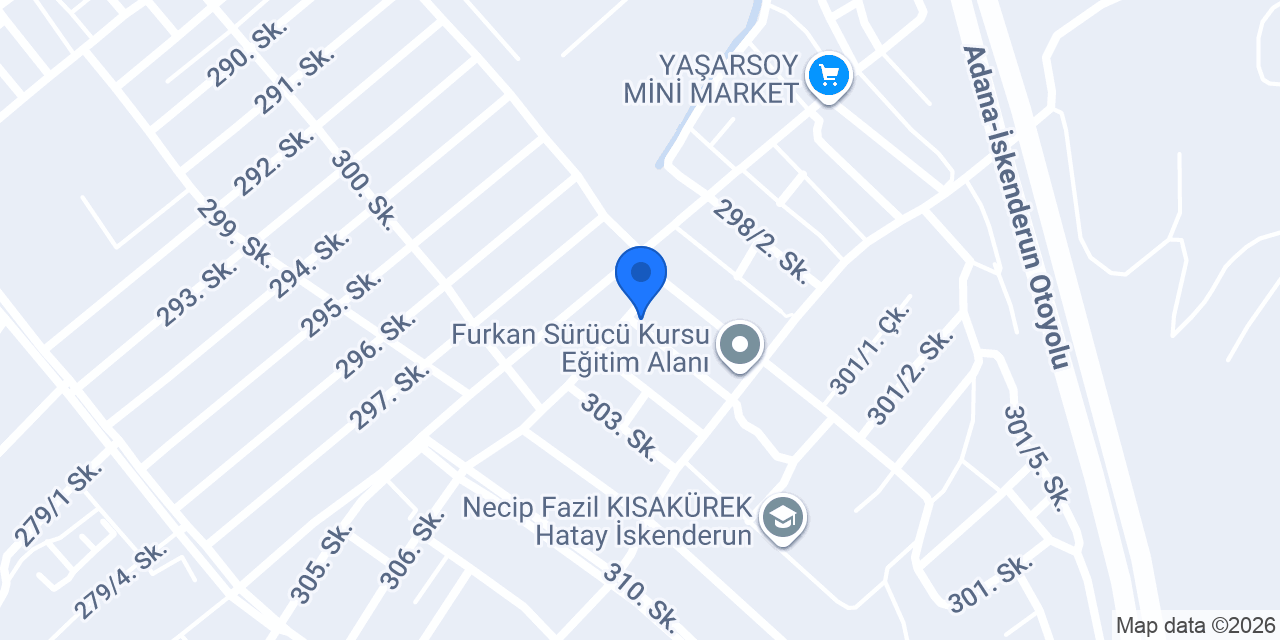 İskenderun İbo otokurtarma konumu