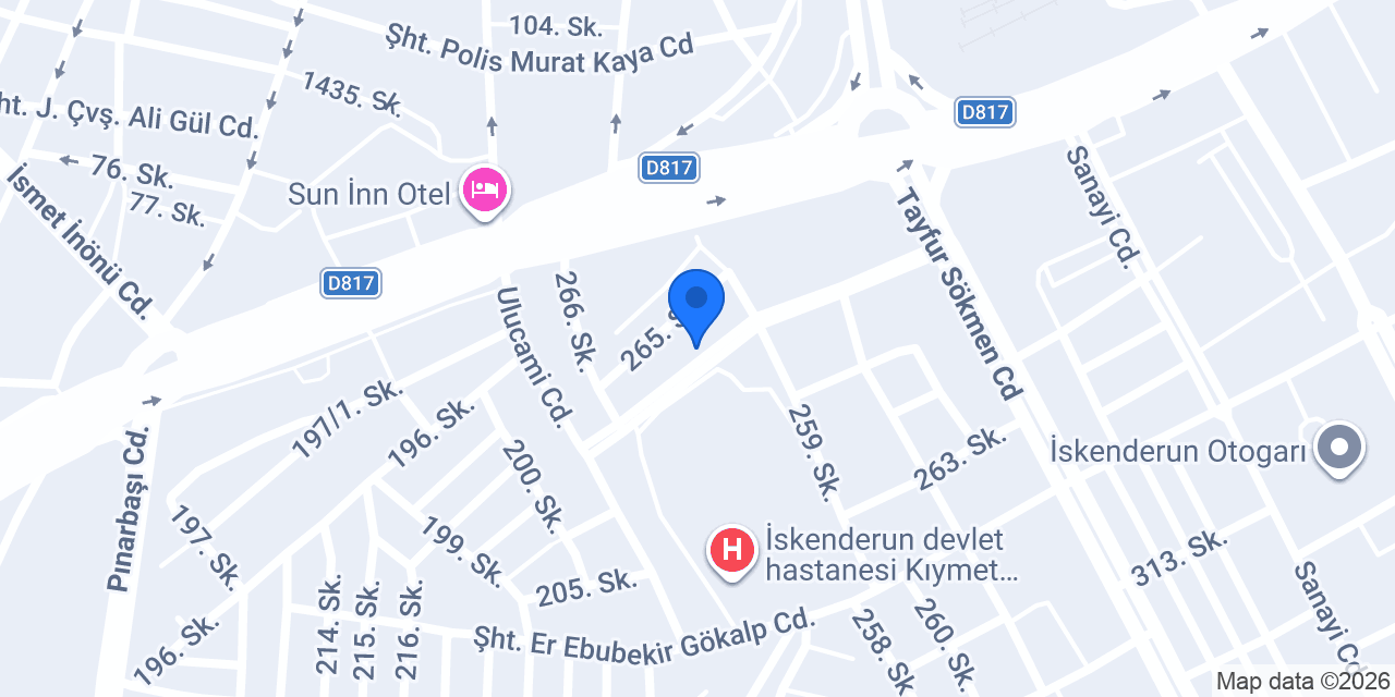 İskenderun Medikal konumu