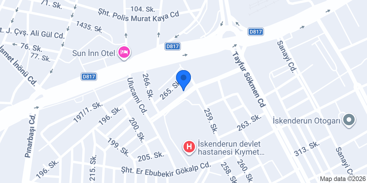 İKİZEK DEKORASYON konumu
