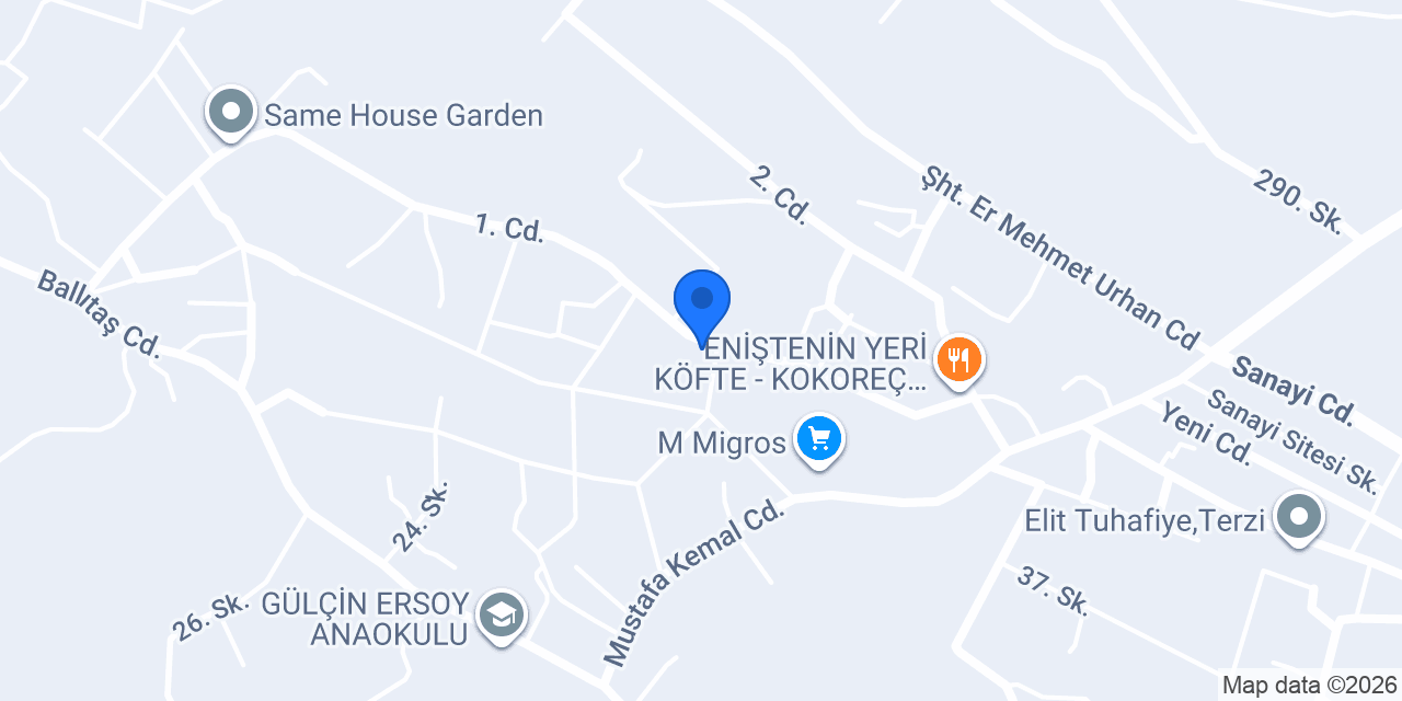 ALİ BABA SUPER MARKET konumu