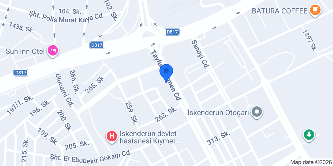 BEDİROĞLU TOPTAN MARKET konumu