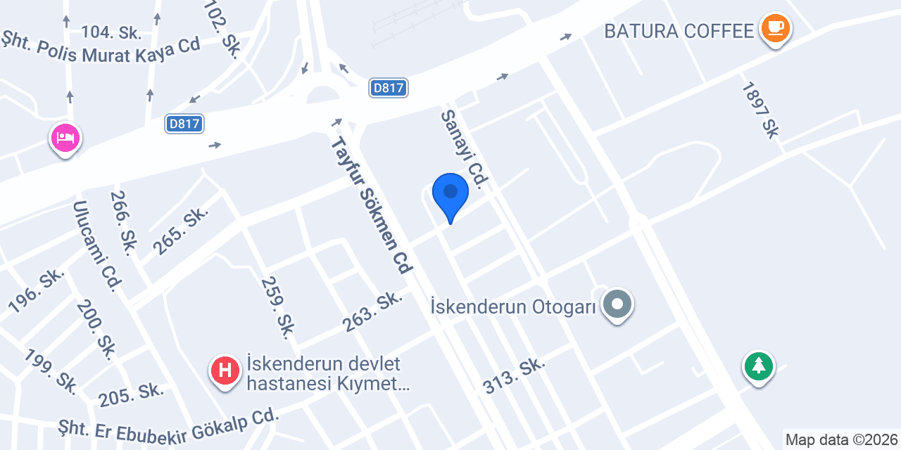 Kasım Ustanin Yeri konumu