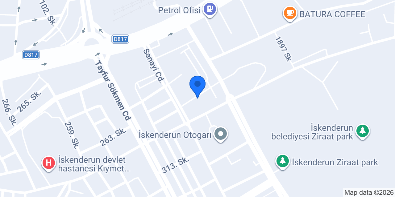 Süner Mühendislik Doğal Gaz konumu