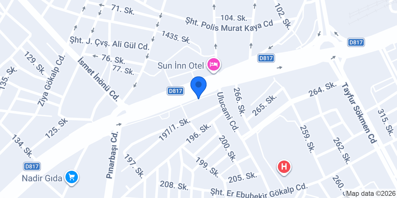 Marshall - Kanatlar Yapı Donatım konumu