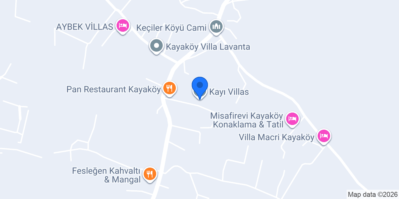 Kayı Villas konumu