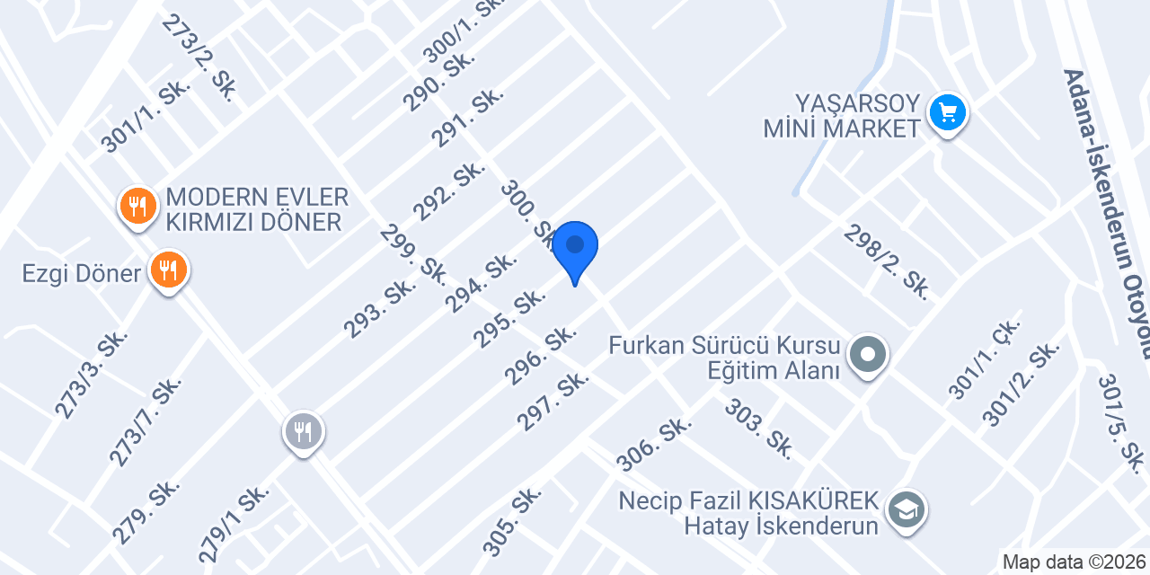 İrem Otokurtarma İskenderun konumu