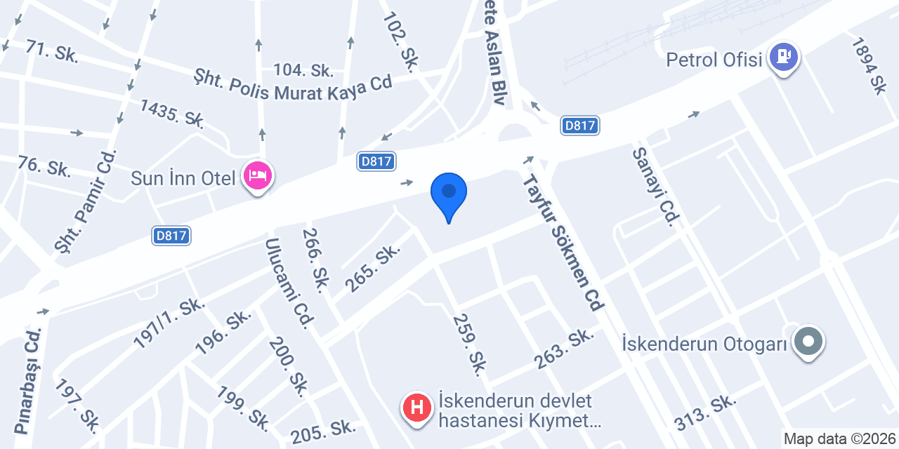 Ataoğlu Elektrik Klima Bakım Merkezi konumu