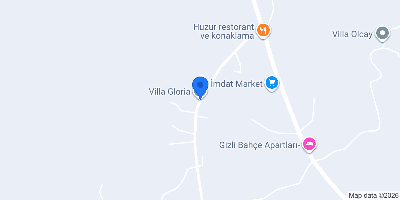Villa Gloria konumu