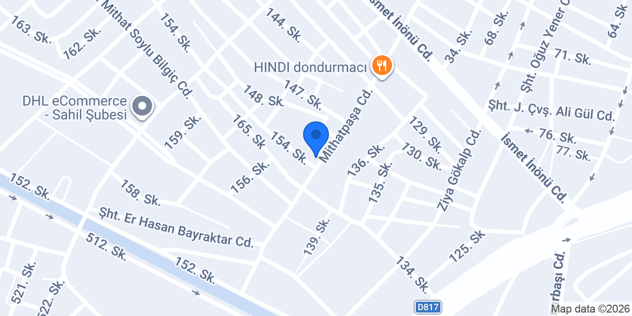 Gardinya konumu
