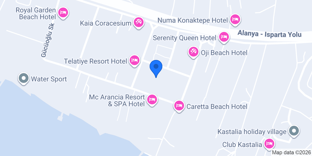 Xeno Eftalia Resort Hotel konumu