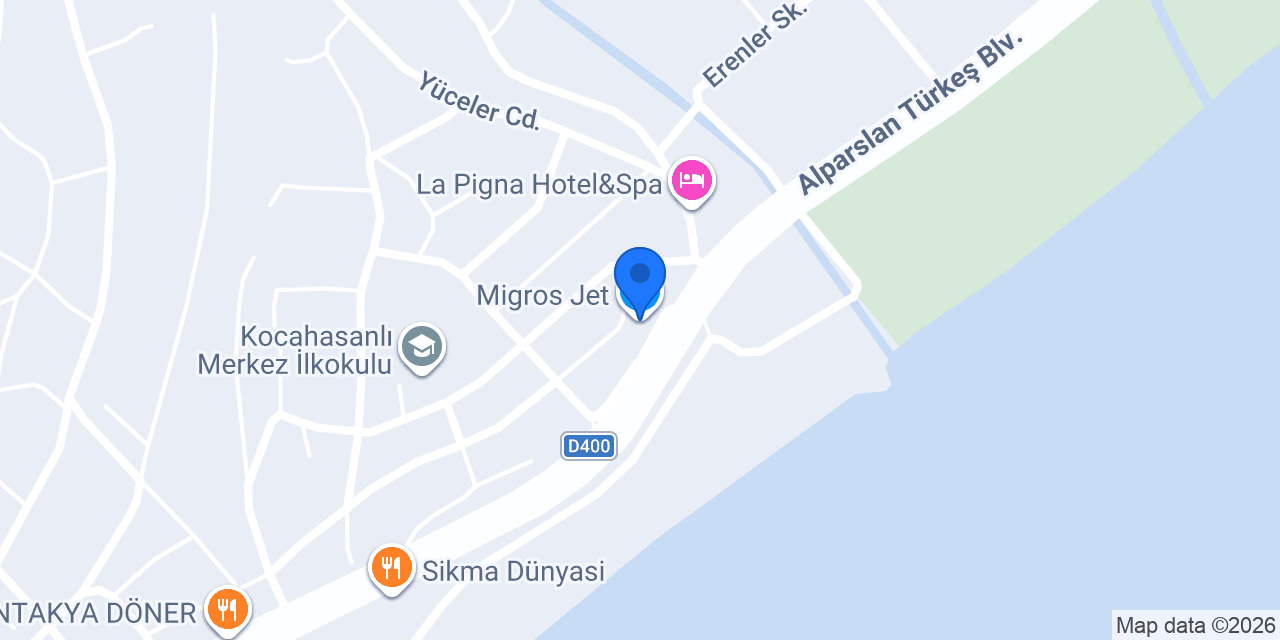 Migros Jet konumu