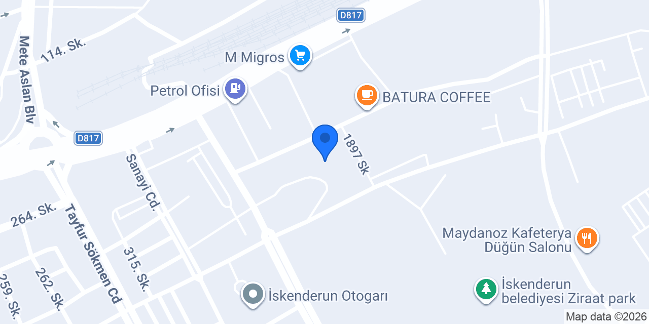 MGARAJ/PPF KAPLAMA/PASTACİLA konumu