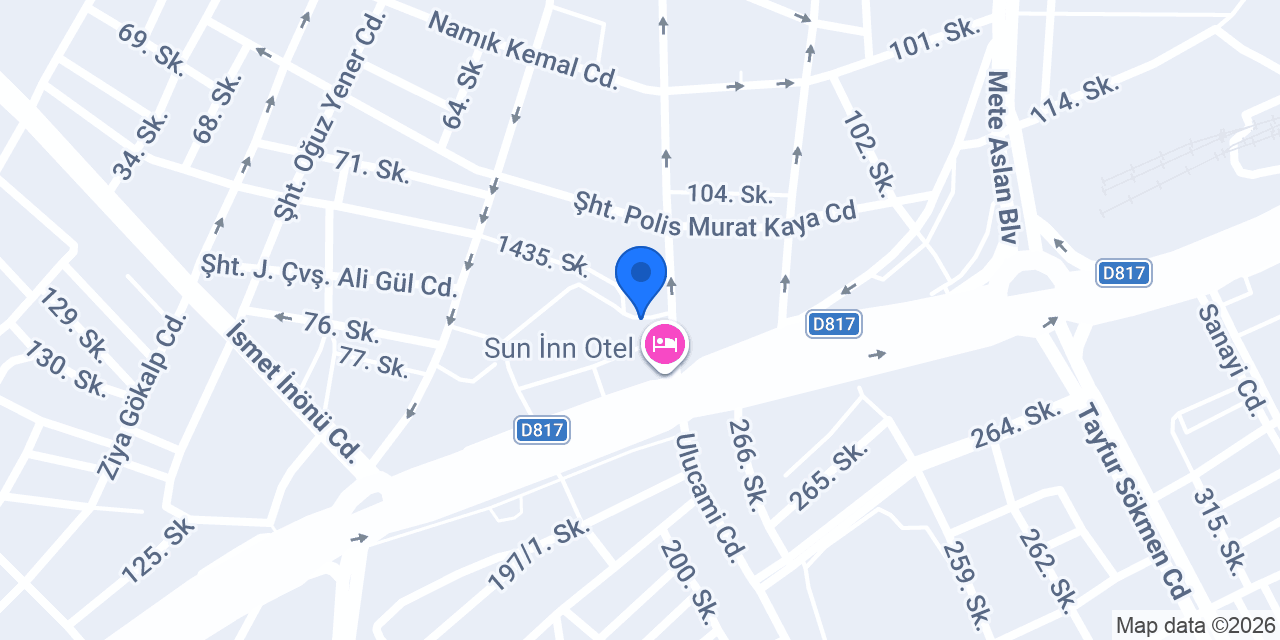 Parlak Optik konumu