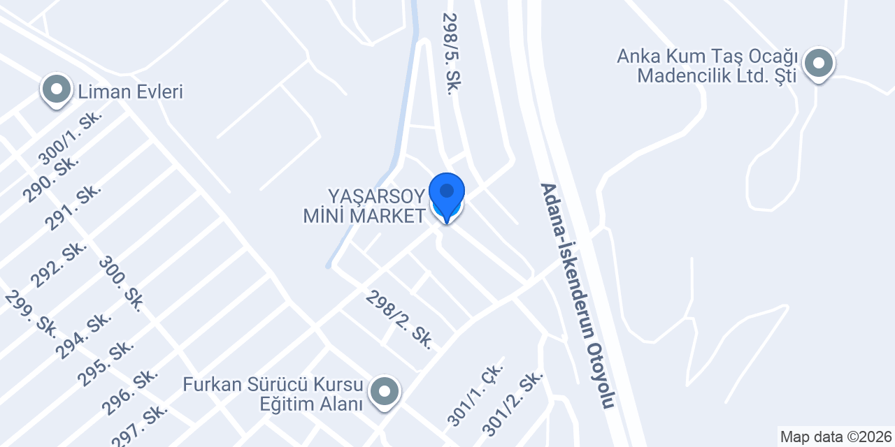 YAŞARSOY MİNİ MARKET konumu