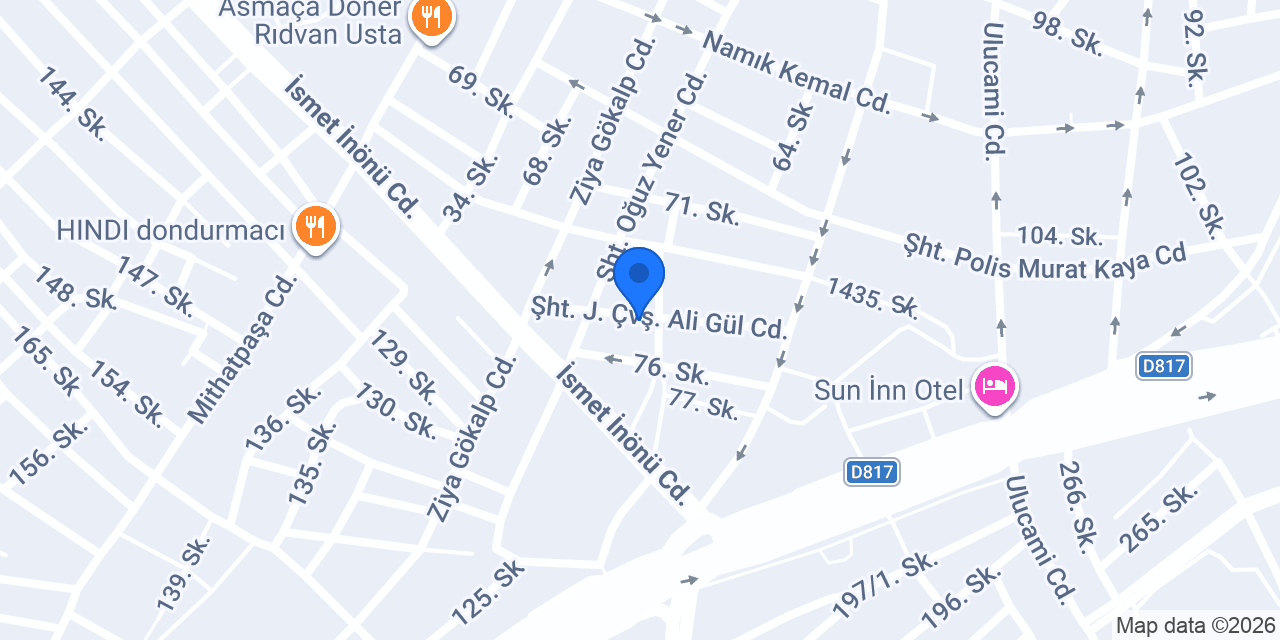 Yurtiçi Kargo Sahil konumu