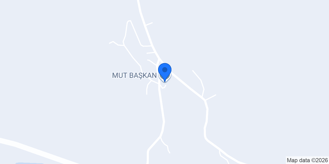 MUT BAŞKAN konumu