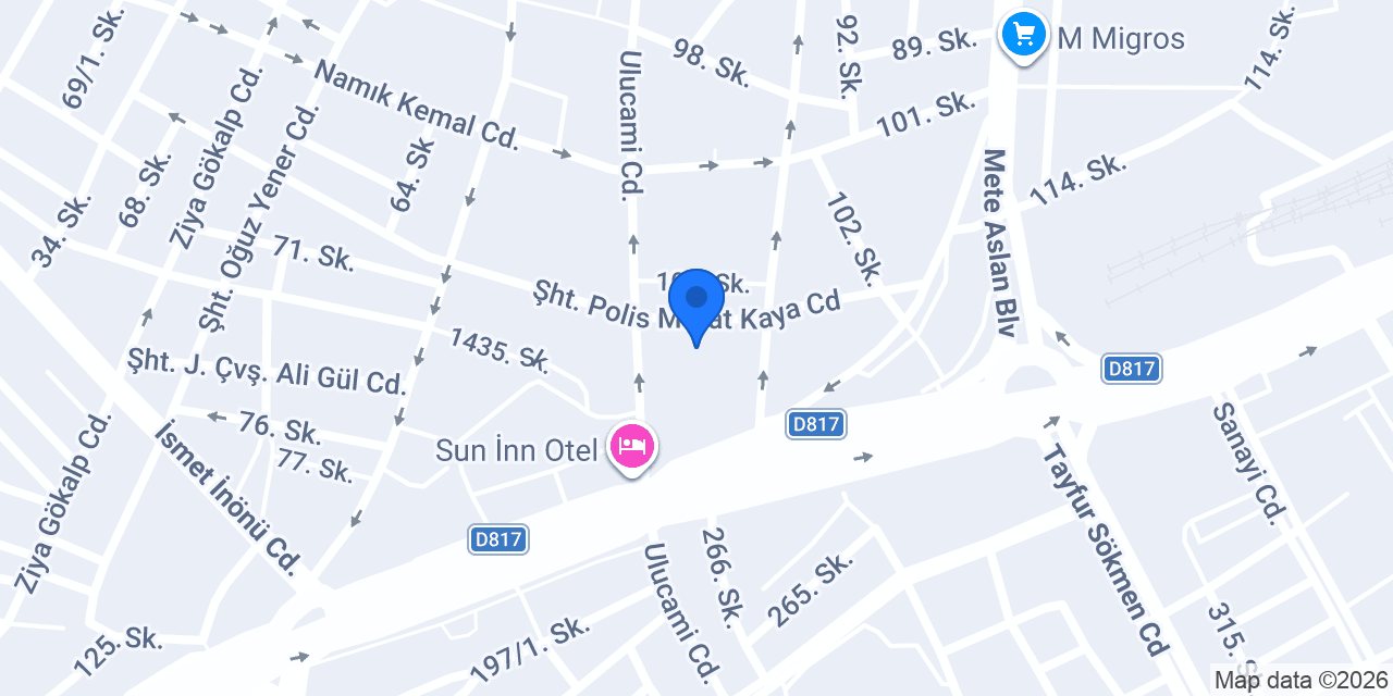 Nezahat Çeçen İlkokulu konumu