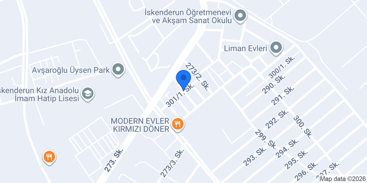 Nene Hatun Anaokulu konumu