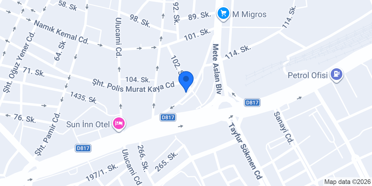 Aras Kargo İskenderun Şubesi konumu