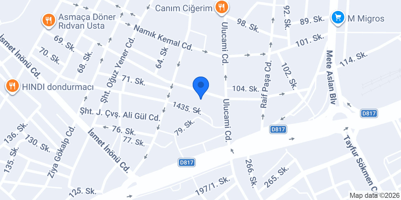 Duman Kuru Temizleme konumu