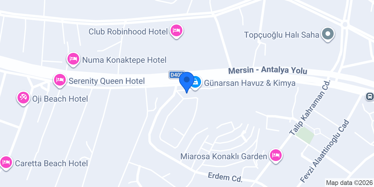 Altem Otel Ekipmanları konumu